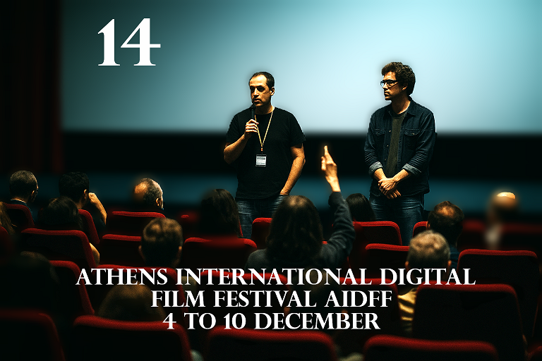 14ο Διεθνές Φεστιβάλ Ψηφιακού Κινηματογράφου Αθήνας (AIDFF) 4 – 10 Δεκεμβρίου 2025