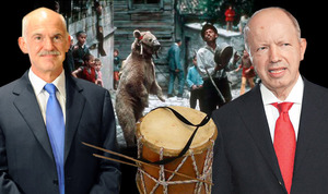 Ο Ψυχάρης παρομοιάζει τον Γιώργο με «γύφτο» και του κρεμάει... νταούλια!