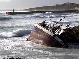 Άντρας καραβοτσακισμένος