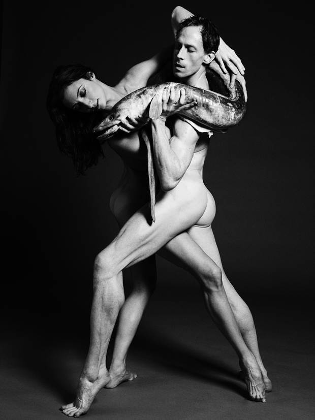 Οι σταρ φωτογραφίζονται γυμνοί για τη σωτηρία των ψαριών!!! (εικόνες)