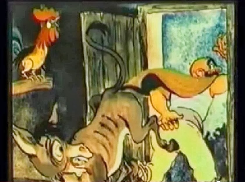 Ο γάιδαρος, ο σκύλος κι ο αφέντης του