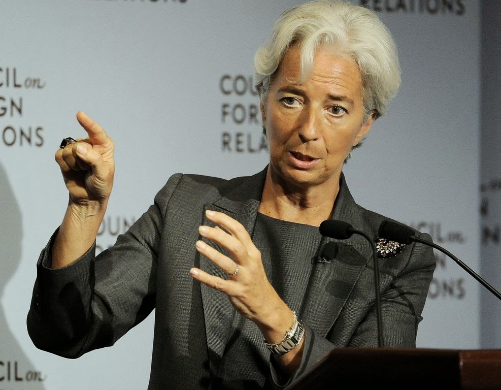 Κριστίν Λαγκάρντ: Τούβλο… ξύλο απελέκητο… που πάς; (video)