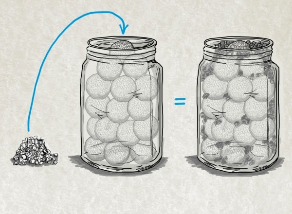 Διαλέξτε τις μπάλες του γκολφ, όχι την άμμο. Μια εξαιρετική συμβουλή!!!