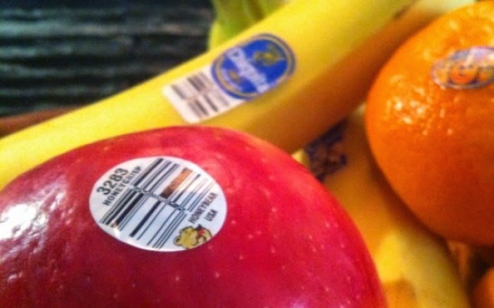Αυτό ίσως δεν το γνωρίζατε για τις αυτοκόλλητες ετικέτες στα φρούτα!!!