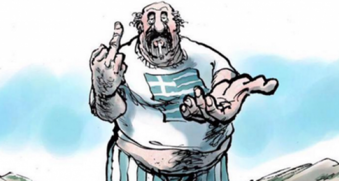 Δείτε το εμετικό ολλανδικό σκίτσο για τους Έλληνες που είπαν ΟΧΙ!!! (foto)