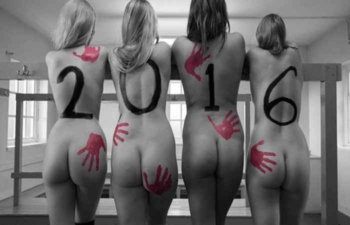 Γυναικεία ομάδα ράγκμπι...πετάει τα ρούχα της!!!