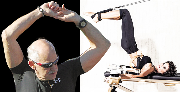 Ο Γιωργάκης… καψούρης με κοκκινομάλλα γυμνάστρια!!! (foto)