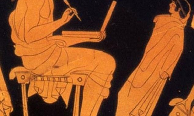 Οι αρχαίοι Έλληνες είχαν laptop;