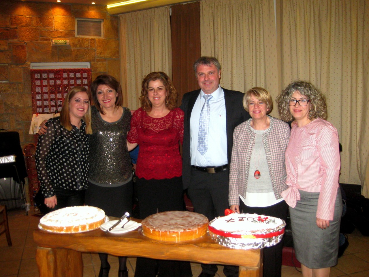 Μια υπέροχη βραδιά… με ανταλλαγή ευχών