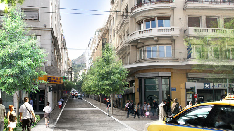 Το εμπορικό τρίγωνο της Αθήνας αλλάζει: Δύο νέοι πεζόδρομοι “γεννιούνται”