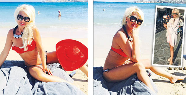 Τρέλανε κόσμο η Μαρίνα Πατούλη… με καυτό μπικίνι και τατουάζ!!!