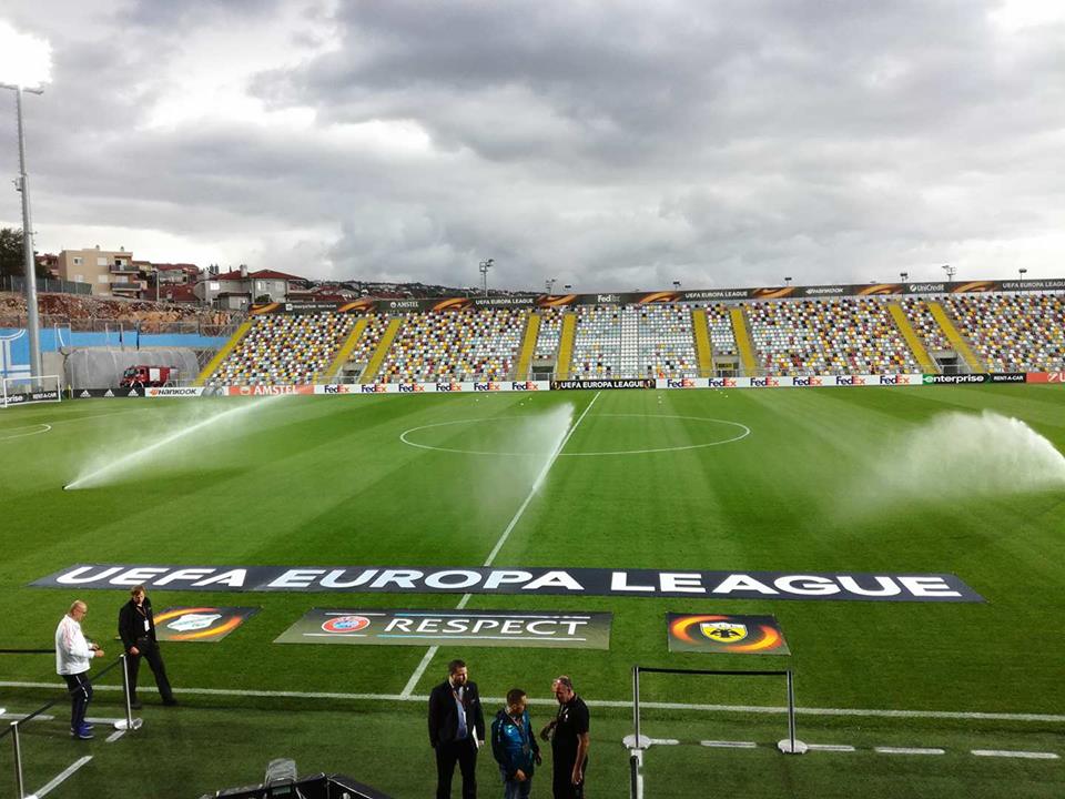 Το «Χανουμάκι»… με την ΑΕΚ στη Ριέκα!!! (foto)