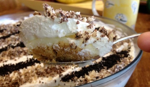 Γλυκό ψυγείου με μπανάνα, τσακ μπαμ…