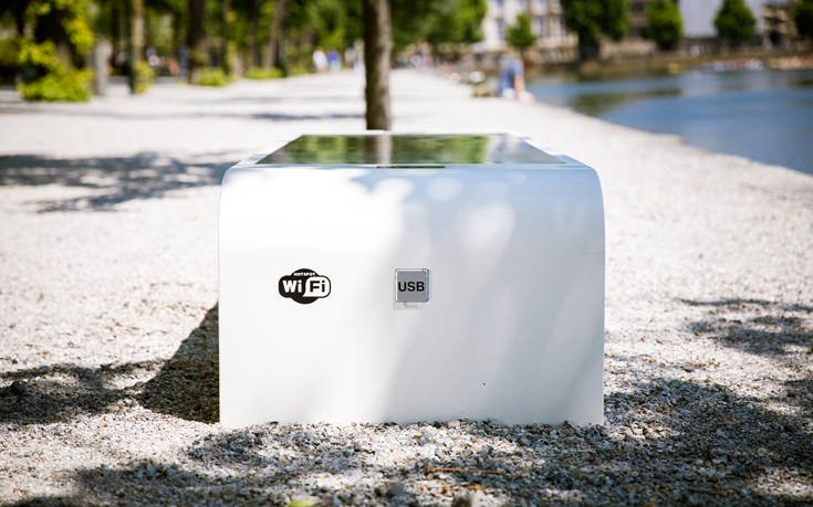 Έρχονται στην Ελλάδα τα «έξυπνα» παγκάκια…