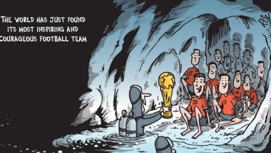 Το Παγκόσμιο Κύπελλο στα παιδιά της Ταϊλάνδης… Μοναδικά σκίτσα!!!