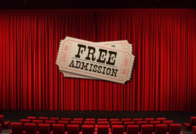 Δωρεάν είσοδο στη διασκέδαση… 