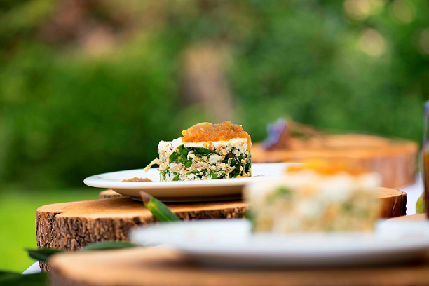 Σαλάτα με Τριβέλι γλυκόξινο 