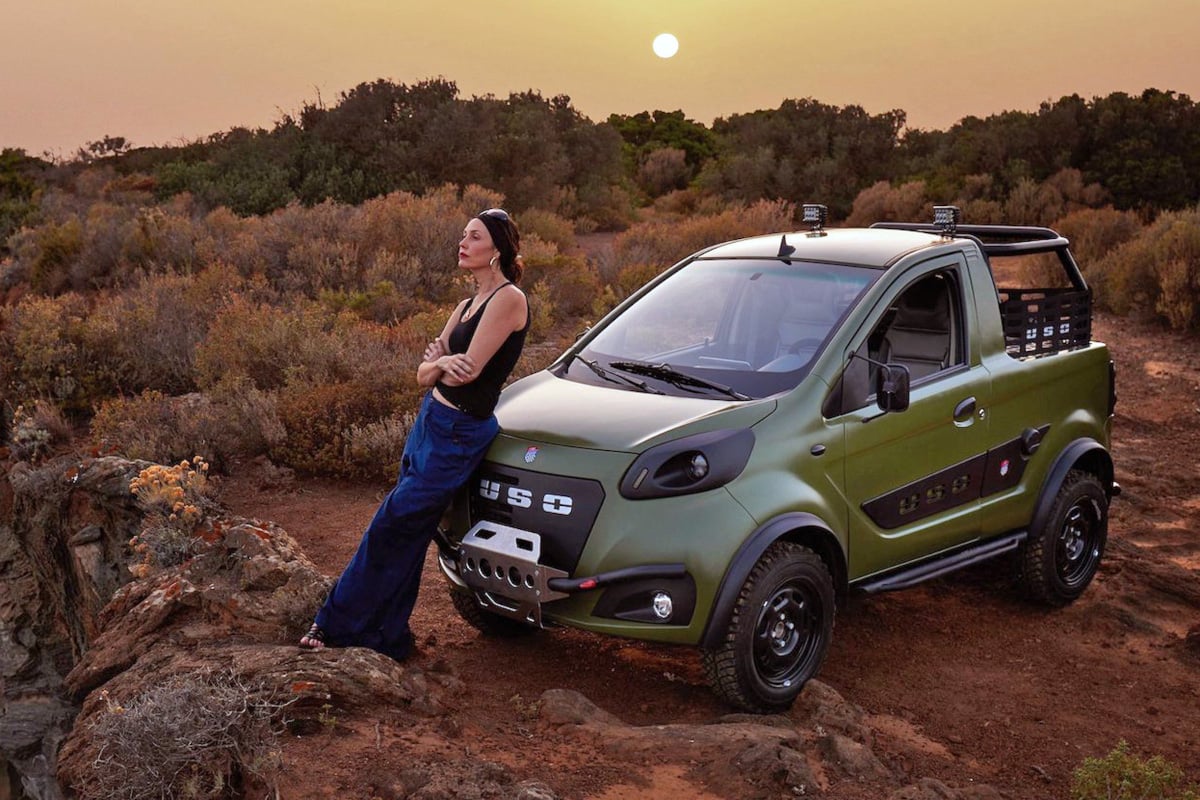 Giannini Uso EV: Το μικρότερο ηλεκτρικό Pick-up στον κόσμο