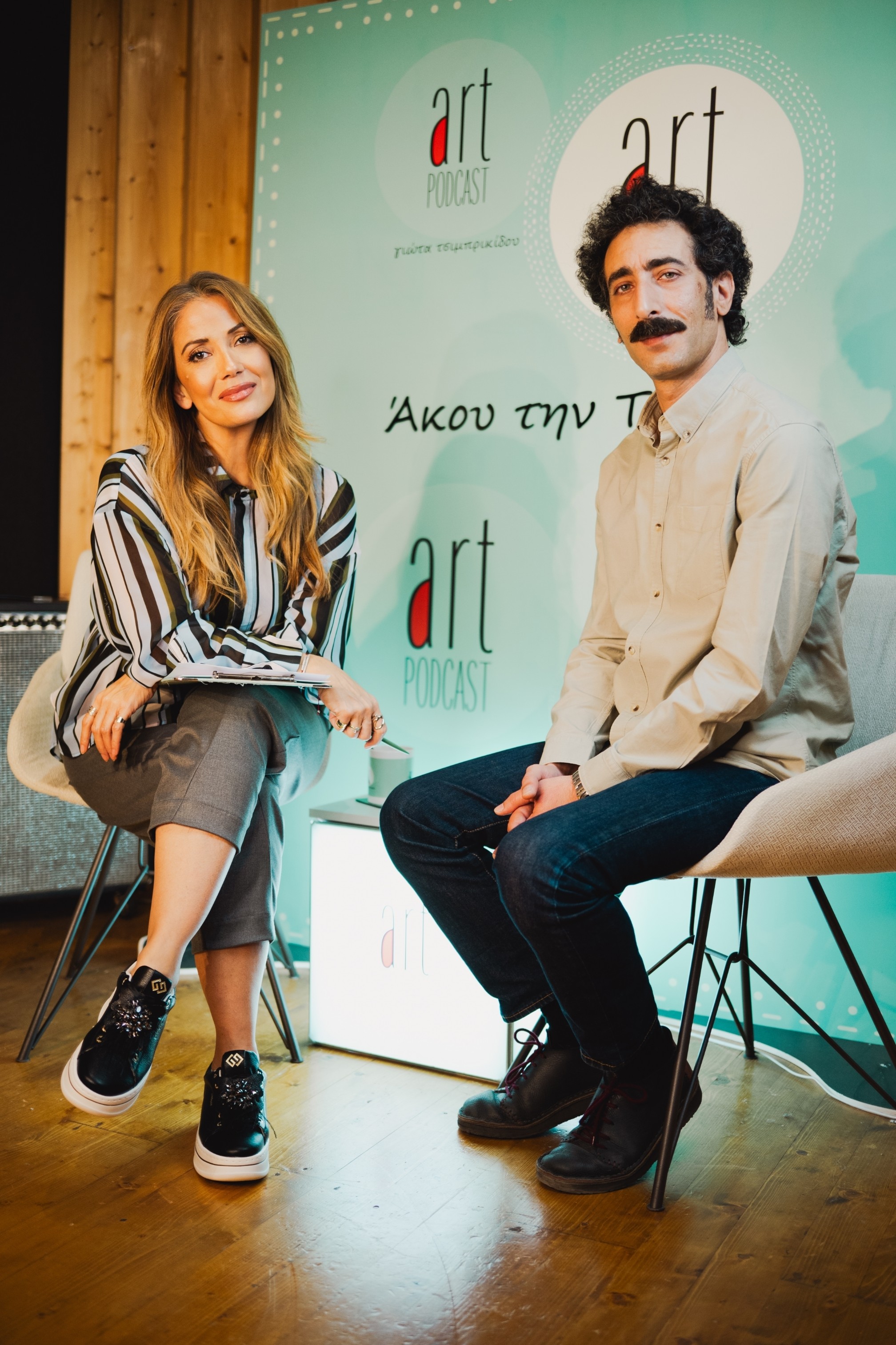 Ο Γιάννης Διονυσίου είναι ο καλεσμένος της Γιώτας Τσιμπρικίδου στο Art Podcast #179