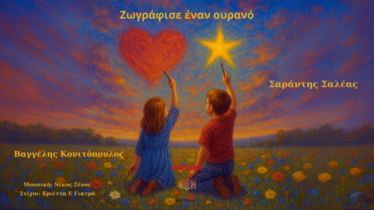 Raisa Records: Βαγγέλης Κονιτόπουλος &amp; Σαράντης Σαλέας | «Ζωγράφισε Έναν Ουρανό»