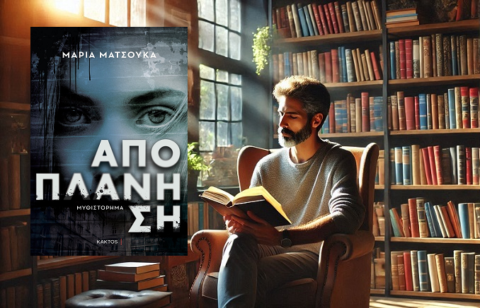 «Αποπλάνηση» της Μαρίας Ματσούκα, στην προθήκη της αυλής μας