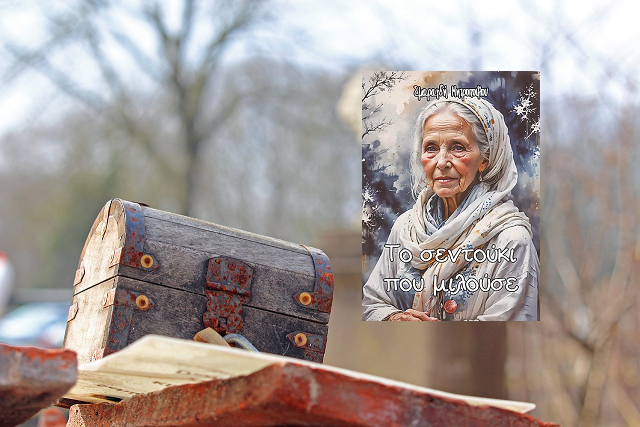 «Το σεντούκι που μιλούσε» της Σμαραγδής Μητροπούλου στην προθήκη της αυλής μας