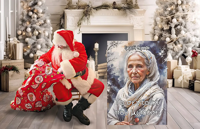 σεντουκι.μακετα αγιος δωρα βιβλιο